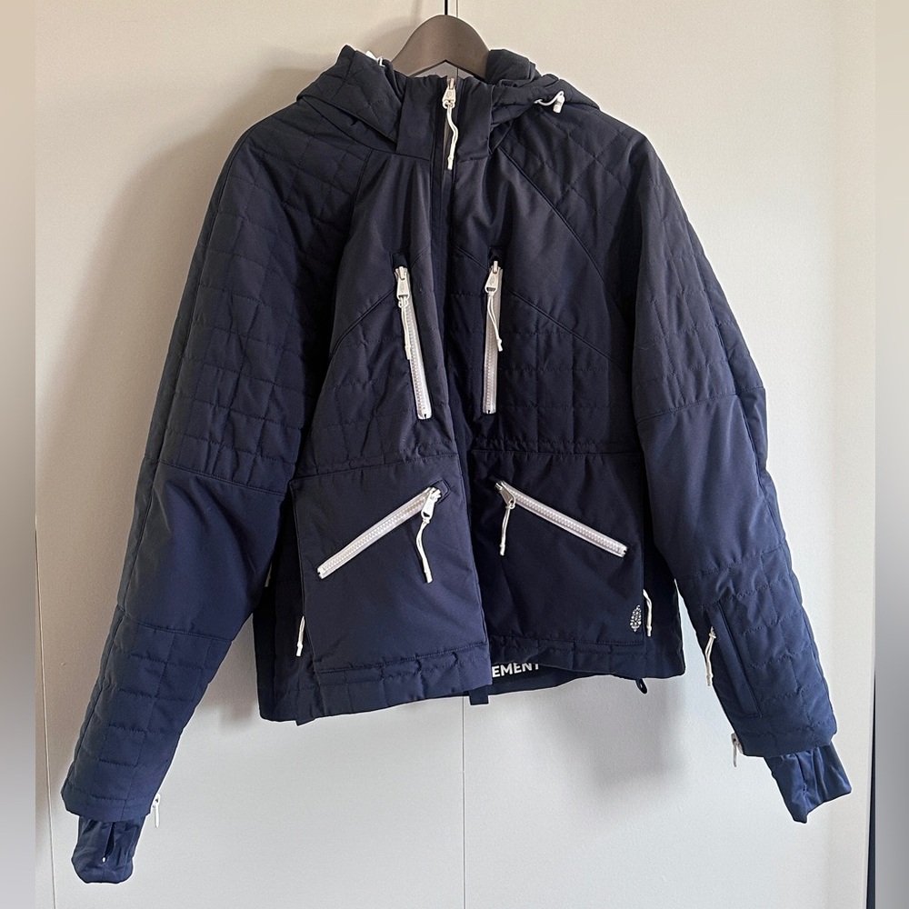 FP Movement Medium Navy Ski/Snowboard Jacket
